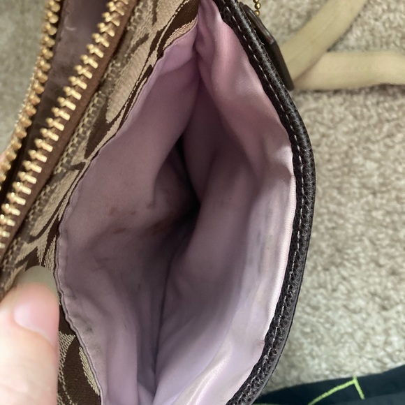 Coach Brown and Tan Crossbody Bag - Picture 5 of 8